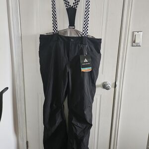 Women's GSOUSNOW Pants With Suspenders NWT Size XL Adjustable Waist
